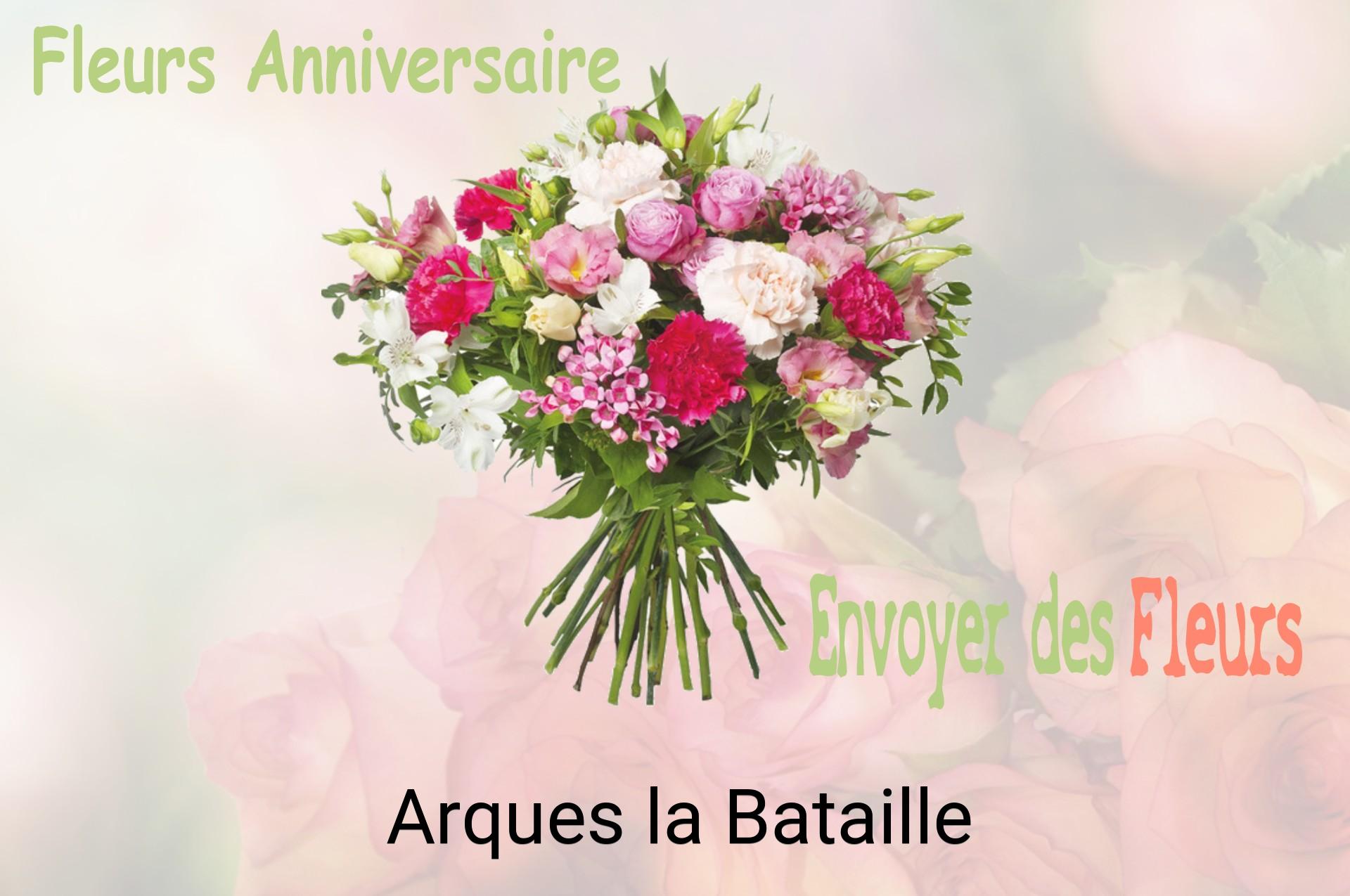 Bouquet de fleurs d’anniversaire livré à Arques-la-Bataille