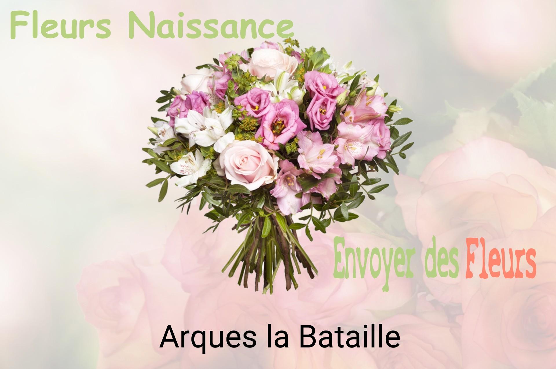 Bouquet de fleurs de naissance livré à Arques-la-Bataille