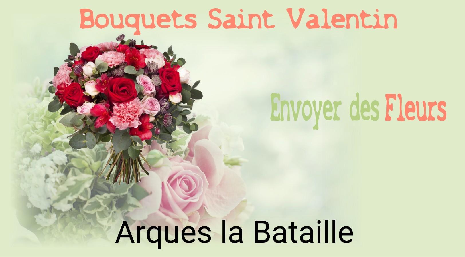 Roses de Saint-Valentin livrées à Arques-la-Bataille